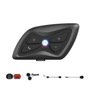 Single Pack Moman H1 Wireless Helmet Headset Intercom for Dirt Bike‎ Motorcycle